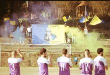Non ci sono i calciatori? A Faleria scendono in campo anche gli ultras.