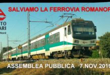 Giovedì 7 novembre Assemblea pubblica dei Pendolari della Ferrovia Roma Nord.
