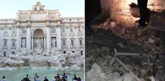 Roma: scoperta discarica sotto Fontana di Trevi. I rifiuti gettati tra i resti archeologici.