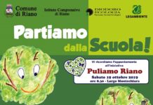 Riano: “Partiamo dalla Scuola”, progetto ambientale rivolto a tutti gli alunni.