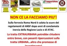 Ferrovia Roma Nord: sabato 16 novembre manifestazione a Piazza del Popolo a Roma.