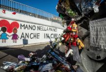 Roma: un murale a colori per ricordare Gaia e Camilla, morte nell’incidente a Corso Francia.