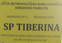 Tiberina: da oggi 11 giorni di lavori. Senso unico alternato dal Km 10 al km 10.300.