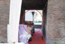 Roma/degrado: “Monolocale” ricavato tra le mura aureliane nei pressi di via Veneto…