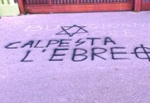 Pomezia: scritte contro gli ebrei davanti a due scuole. Ritorniamo agli orrori del passato?