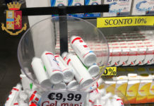 Farmacia di Corso Trieste aumenta del 500% il prezzo del gel. Denunciato il proprietario.