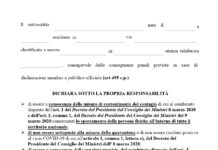 Autocertificazione: cambia il modulo. Ecco il link per scaricare quello nuovo, in vigore da oggi.