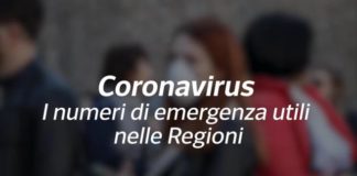 coronavirus: ecco tutti i numeri da chiamare in caso di sintomi o per informazioni.