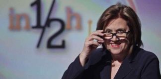 La giornalista Lucia Annunziata ricoverata allo Spallanzani per febbre alta e difficoltà respiratorie.