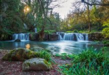 Mazzano Romano: divieto di accesso alle cascate di Monte Gelato.