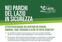 Fase 2: Si può andare nei Parchi del Lazio? Sì, ma in sicurezza. Ecco come.