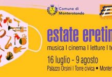 Monterotondo: dal 13 luglio al 9 agosto l’Estate Eretina. Tanti spettacoli e cinema “Drive in”.