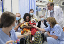 Separate con successo al Bambino Gesù due gemelline siamesi unite per la testa.