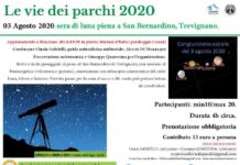 Le vie dei Parchi: lunedì 3 agosto “Sera di luna piena a San Bernardino, Trevignano”.