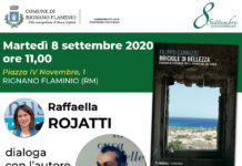 Rignano Flaminio: martedì 8 settembre presentazione del libro “Briciole di Bellezza”.