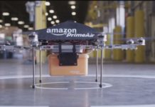 Amazon: via libera all’utilizzo dei droni, pacchi consegnati in trenta minuti.