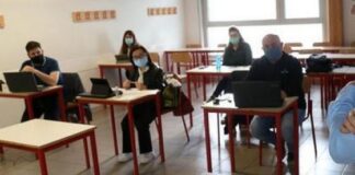 Bracciano: professore non vuole mettere la mascherina in aula, i carabinieri lo multano.