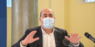 Zingaretti: “Nel Lazio aumentati i posti letto negli ospedali, teniamo la guardia alta”.