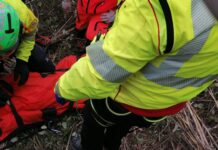 Capena: ragazzo cade in un canneto, recuperato da eliambulanza 118