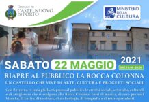 Castelnuovo di Porto: sabato 22 maggio riapre la Rocca Colonna.