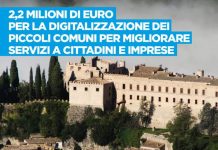 Regione Lazio: 2,2 milioni di euro per la digitalizzazione dei piccoli Comuni.