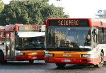 Roma: lunedì 11 ottobre sciopero dei trasporti.