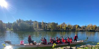 Gli indomiti Dragoni di Ponzano sul podio nella gara all’Eur.