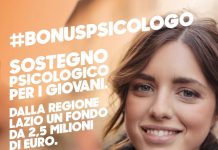 Regione Lazio: bonus psicologo per i giovani e i soggetti fragili.