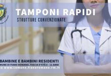 Fiano: da ieri tamponi a 5 euro per i bambini e domenica Open day booster
