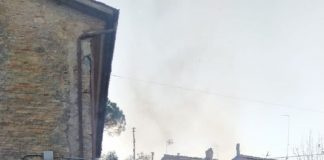 Filacciano: in onore di S. Antonio Abate pira di fuoco alta 4 metri.