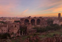 Che fai a San Valentino? Corro “nudo” alle pendici del Palatino