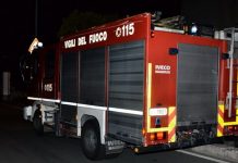 Capena, fiamme all’ex Hotel Feronia