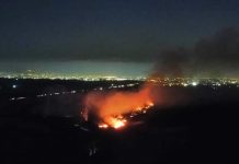 Incendio, Tiberina ancora chiusa tra Prima Porta e Riano