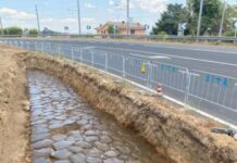 Apparizione e fuga dell’antica via Flaminia