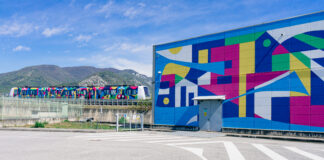 Connessioni, la street art di Luca Font colora la metro di Brescia Connessioni Luca Font_Foto Gruppo Brescia Mobilita
