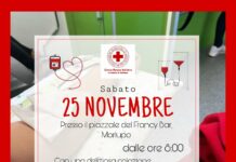 Morlupo, donazione sangue con la Croce Rossa al Francy Bar Donazione