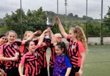 Il Faleria Femminile U10 ha vinto il suo primo campionato Faleria calcio femminile