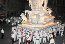 Sedici Incollatori di Capena parte attiva nella festa di S.Rosa