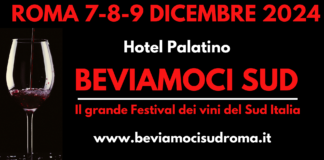 VI edizione di “Beviamoci Sud Roma”: dal 7 al 9 dicembre torna il festival dei grandi vini del Mezzogiorno.