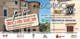 Riano: sabato 5 luglio alle 21.00 “Sarto per signora”