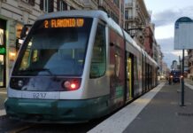 Roma: modifiche al servizio tram da oggi, lunedì 13 aprile